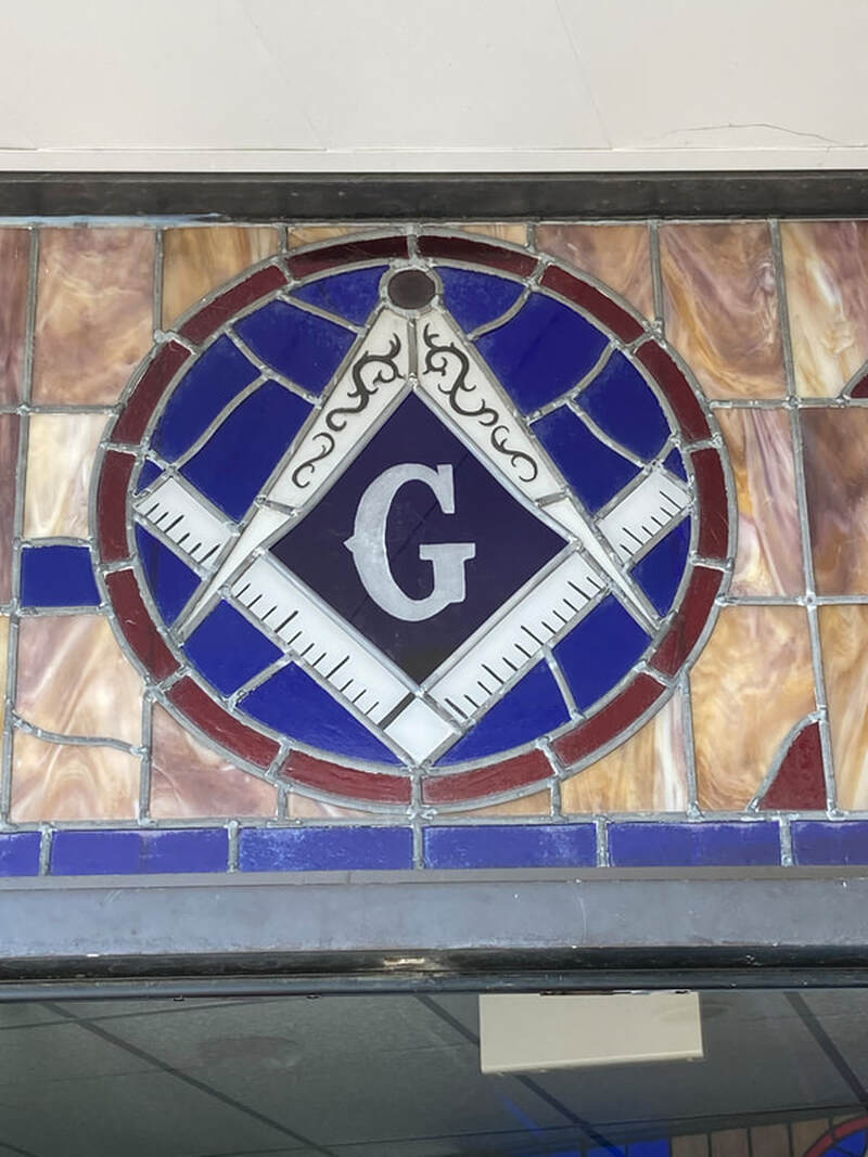 Mason window repair.
