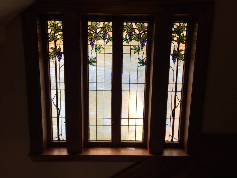 Window repair in the home.