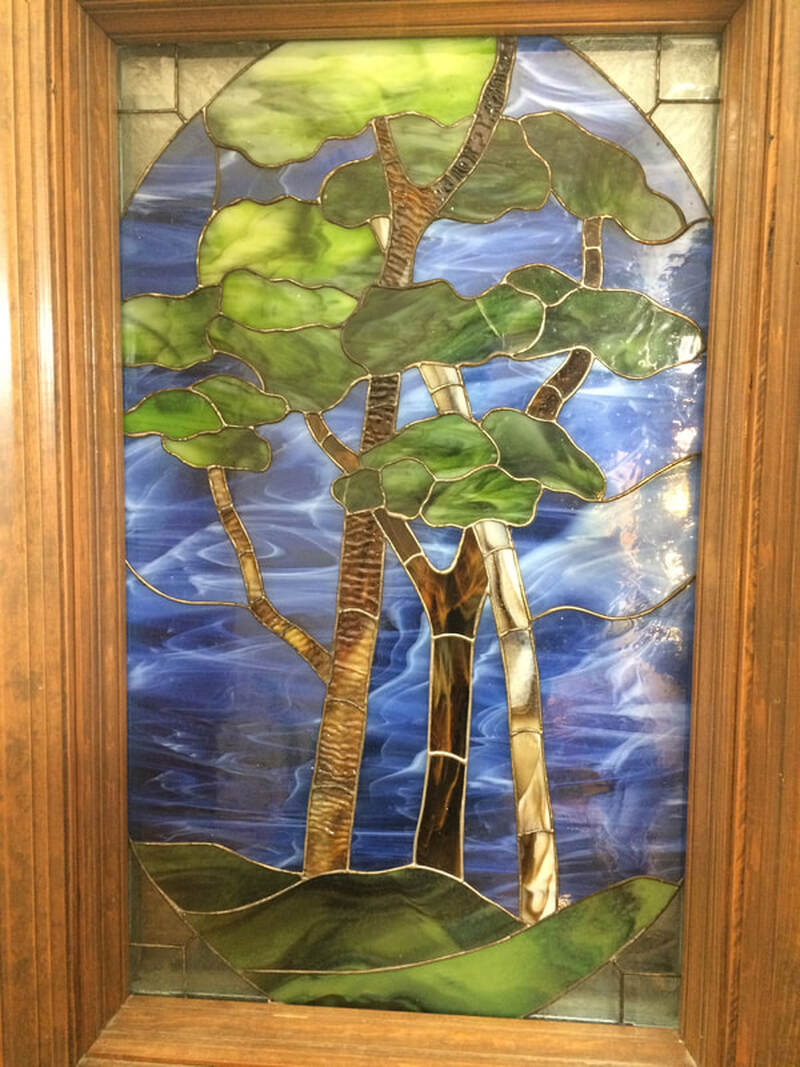 Custom bathroom window